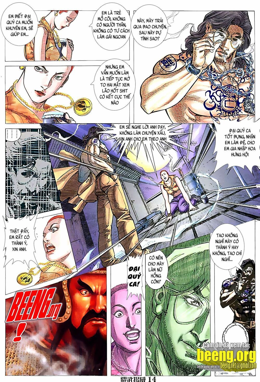 diệu võ dương oai chapter 129 11