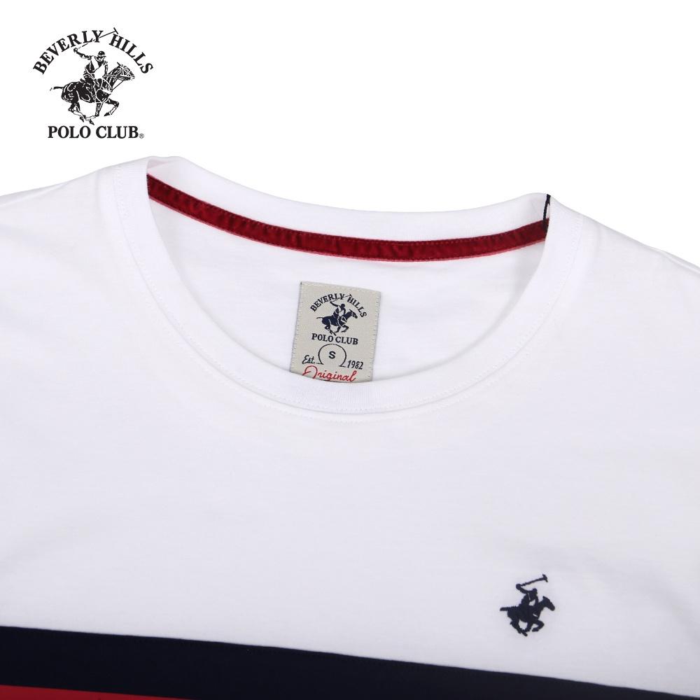 Áo thun nam tay dài 100% cotton Beverly Hills Polo Club - TSMRLS20TL133