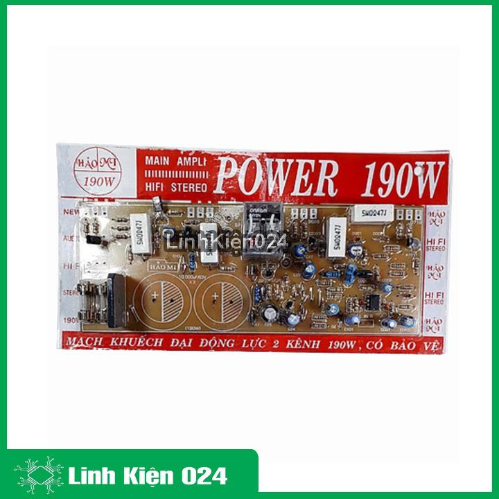 Board Khuyếch Đại Công Suất-Bo Âm Li Công Suất 190W - 4 SÒ Chất Lượng Cao