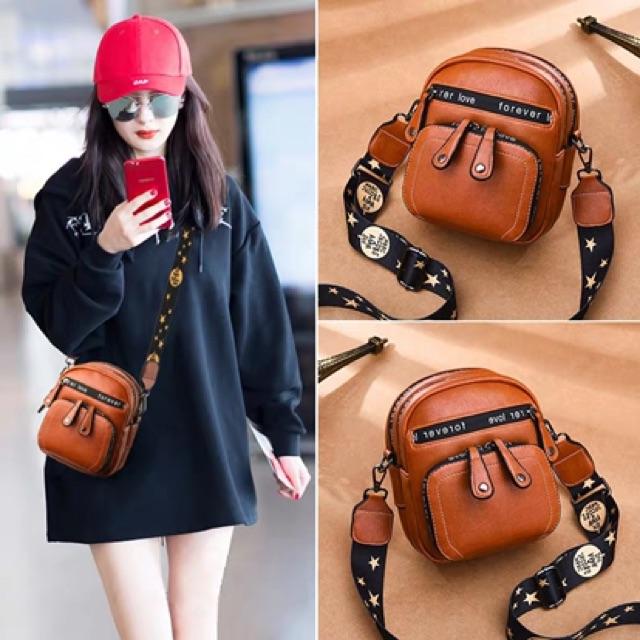 Túi đeo chéo nữ đẹp mini đi chơi cao cấp thời trang dễ thương cute giá rẻ JASU DC125