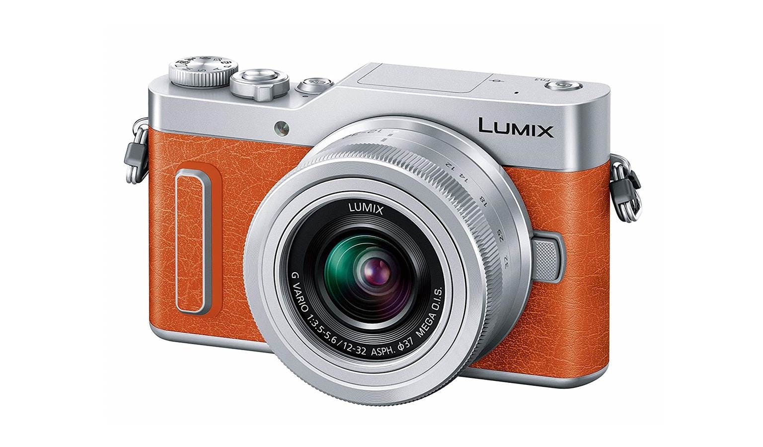 Máy ảnh Panasonic Lumix GF10 + kit 12-32MM (Cam) + Pin + Quà Tặng : Túi, Thẻ nhớ - Hàng Chính Hãng