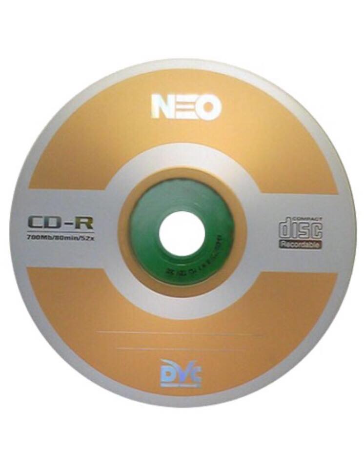 Đĩa CD Trắng Neo - Combo 10 Đĩa Kèm Vỏ - Hàng nhập khẩu