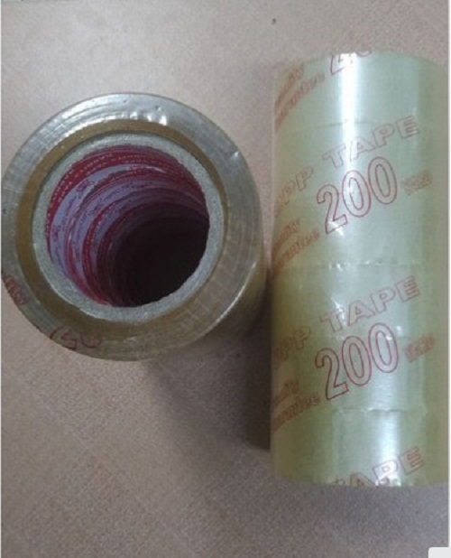 Băng Keo Trong Siêu Dính Combo 6 cuộn 200 Yard Trọng Lượng 2kg