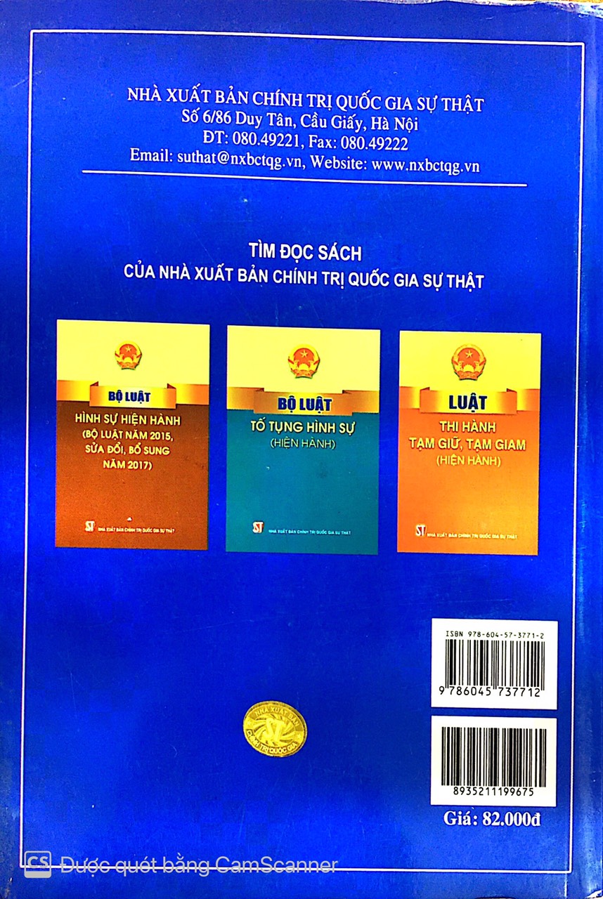 Luật thi hành án hình sự hiện hành  và các văn bản hướng dẫn thi hành