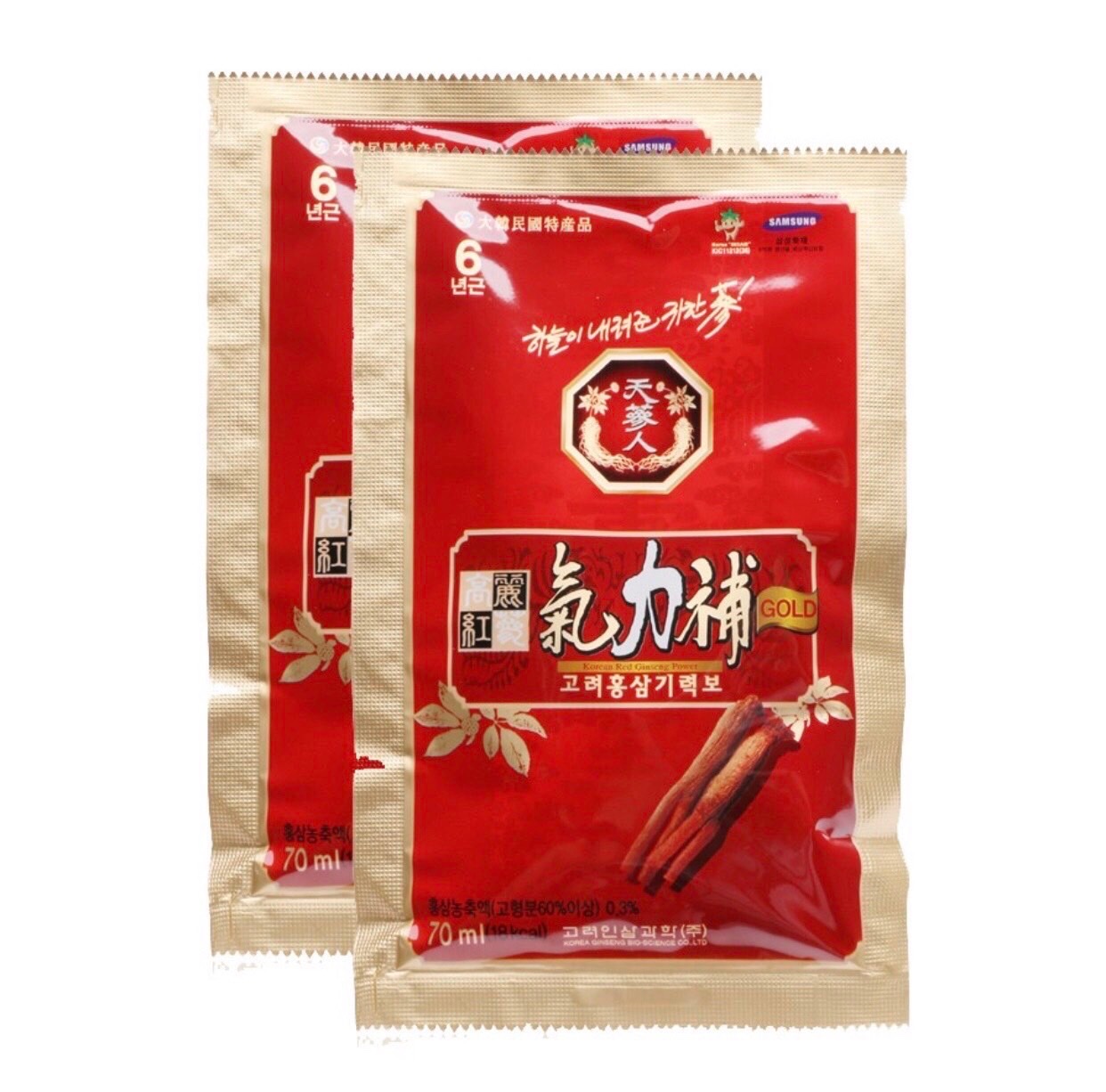 Nước Uống Hồng Sâm BIO Hàn Quốc 30 gói* 70ml - Korean Red Ginseng Giryeokbo