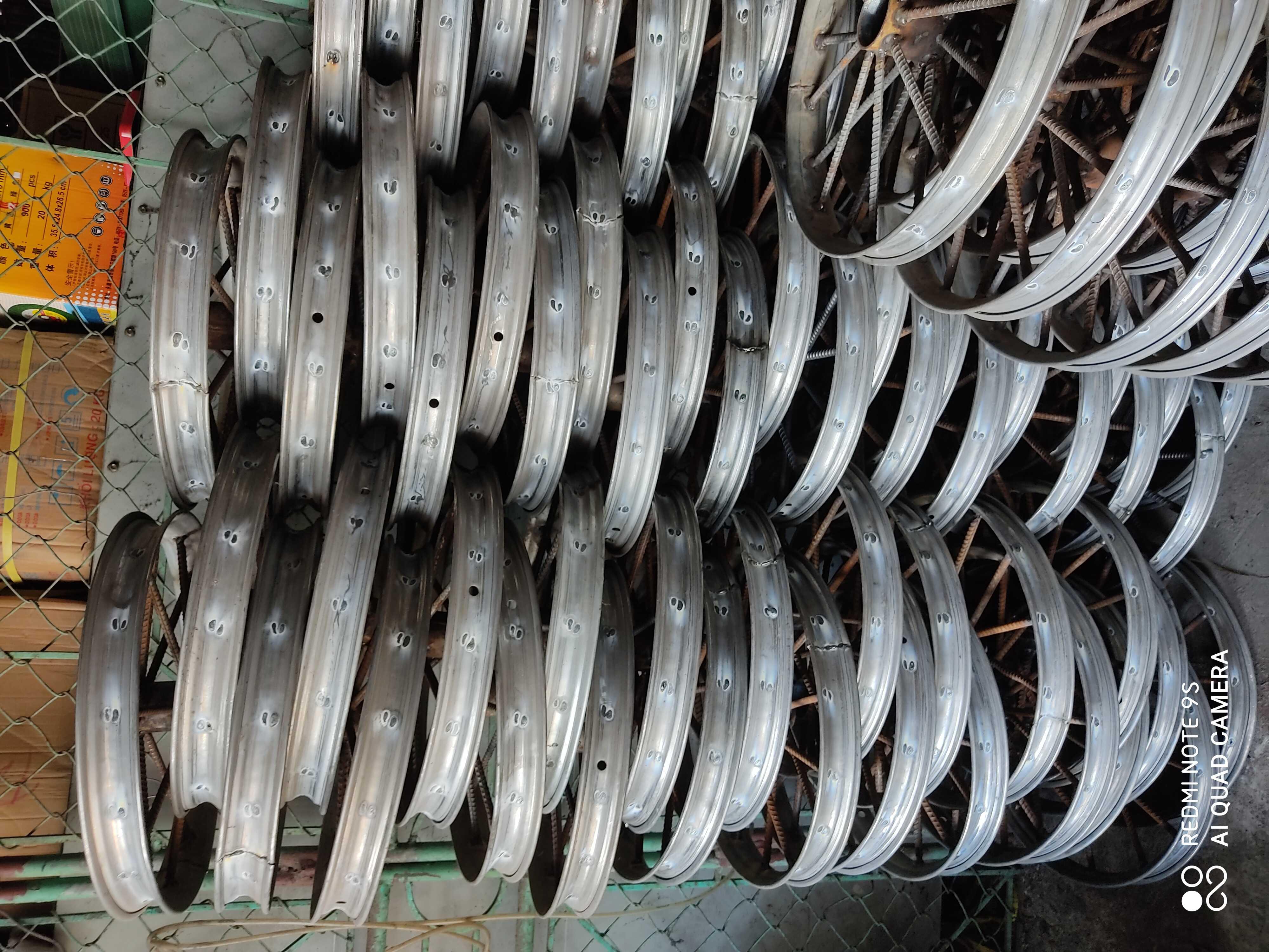 Vành xe cải tiến 14 nan Bánh xe cao su Vành xe kéo
