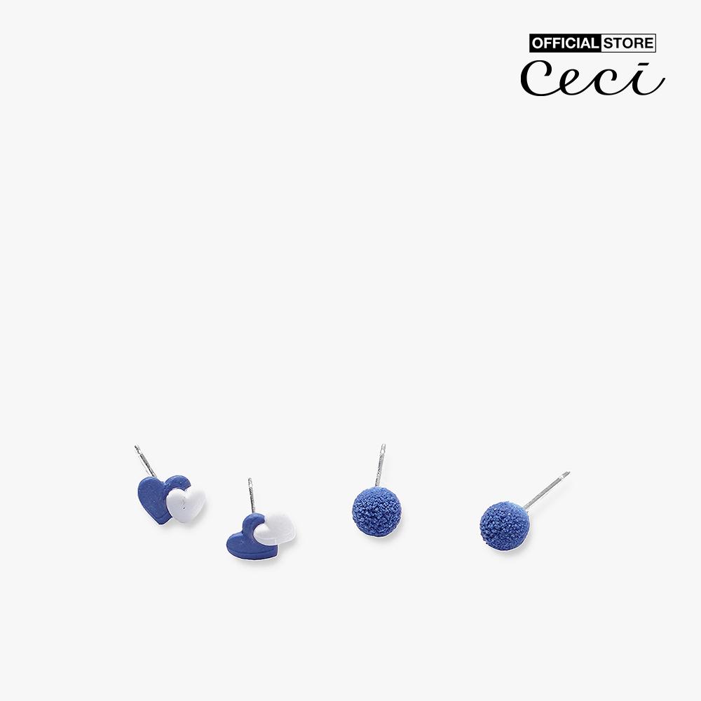 CECI - Set 3 đôi khuyên tai nữ cá tính CC1-05000028