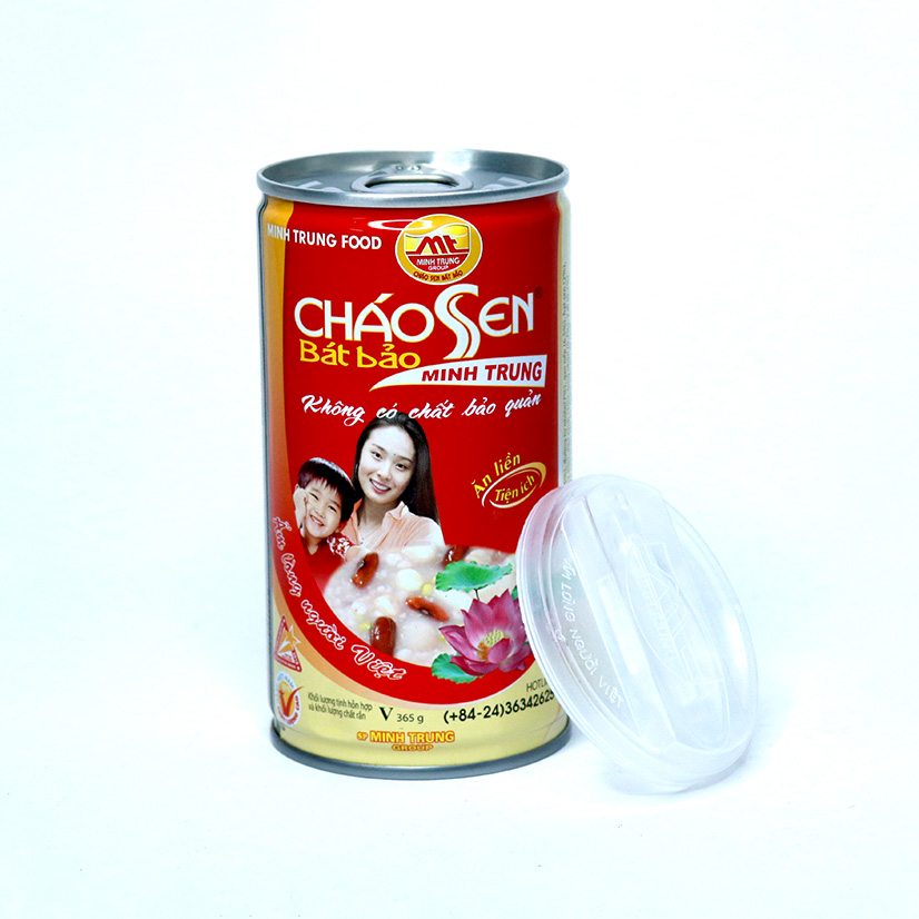 Cháo sen bát bảo Minh Trung 365g (combo 6 lon - CSBB 6)