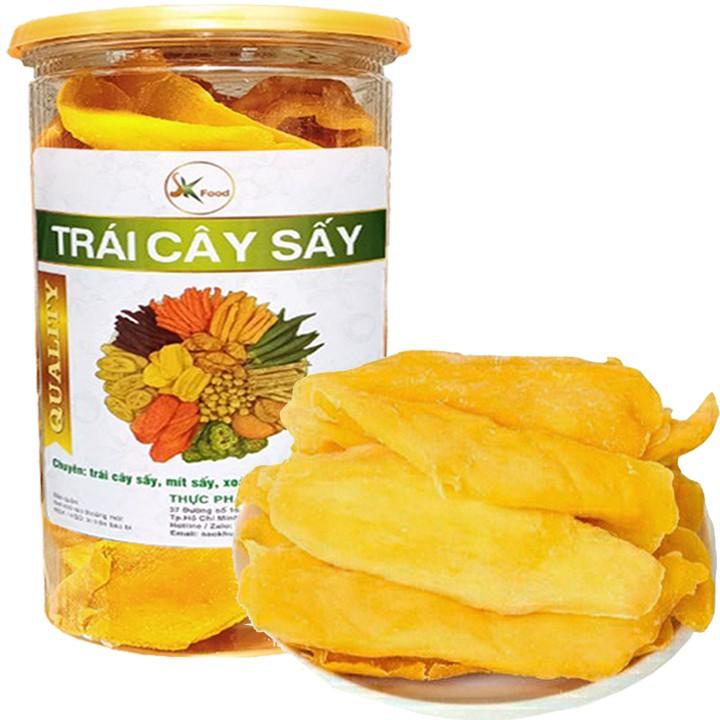 XOÀI SẤY VỊ CHUA NGỌT THANH NHẸ - MỖI HŨ 300G SK FOOD