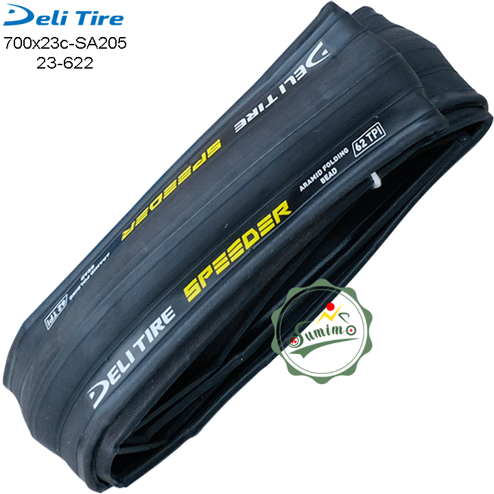 Vỏ xếp DELI 700x23c Aramid Speeder SA-205 gai trọc