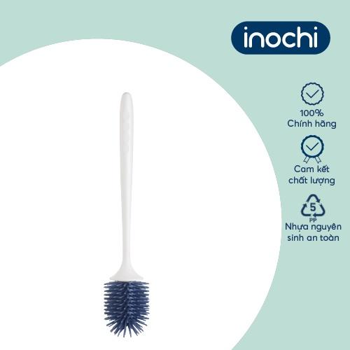 Chổi cọ toilet đầu silicone Inochi - Kirei MàuTrắng xanh/Trắng xám