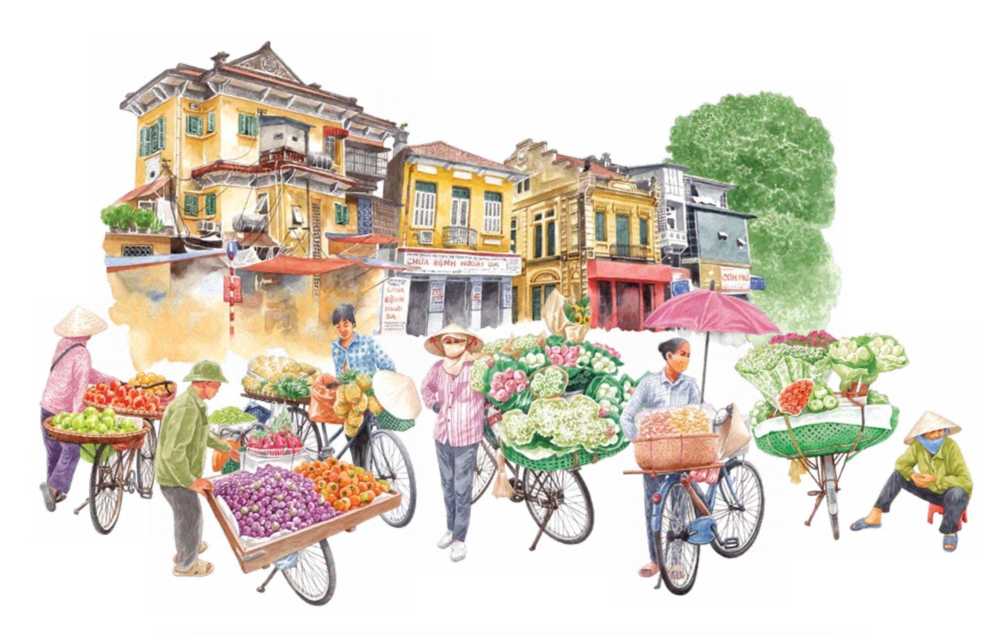 Sách - Việt Nam Dọc Miền Du Ký - Tập 3 - Chu Du Hà Nội - Explore Hanoi Through My Pages - Bìa Cứng