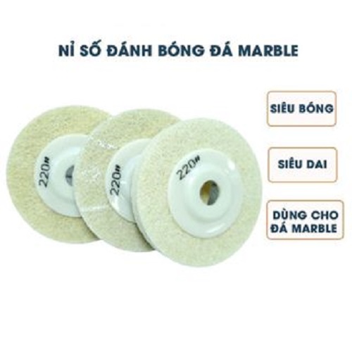 NỈ TRẮNG ĐÁNH BÓNG ĐÁ- SIÊU BỀN- SIÊU DAI- DÙNG CHO ĐÁ MARBLE