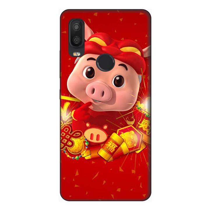 Ốp lưng điện thoại VSmart Active 1 hình Heo Thần Tài  - Hàng chính hãng