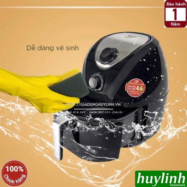 Nồi chiên không dầu Magic Korea A78 New - Công suất 1400W - Dung tích 4.6 lít - Hàng chính hãng