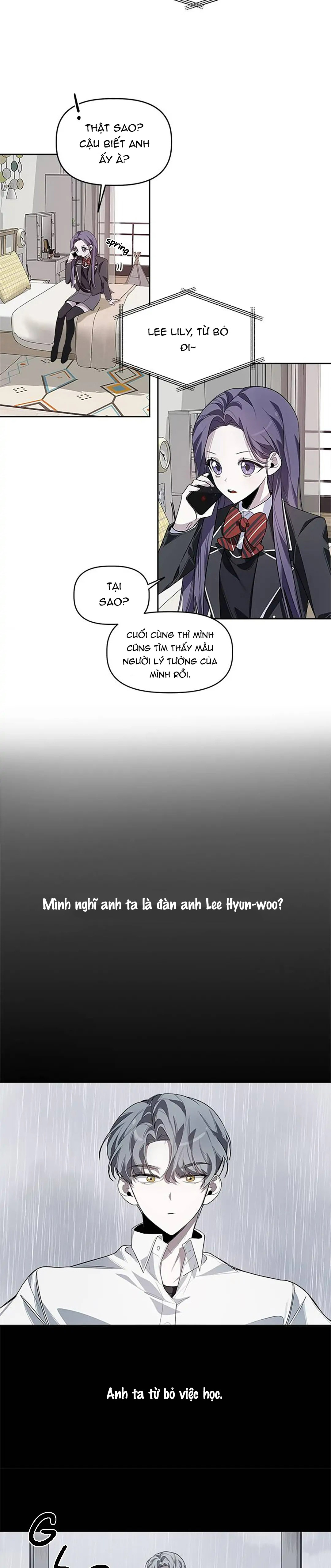 đàn anh thật xấu xa! chapter 1.2 1