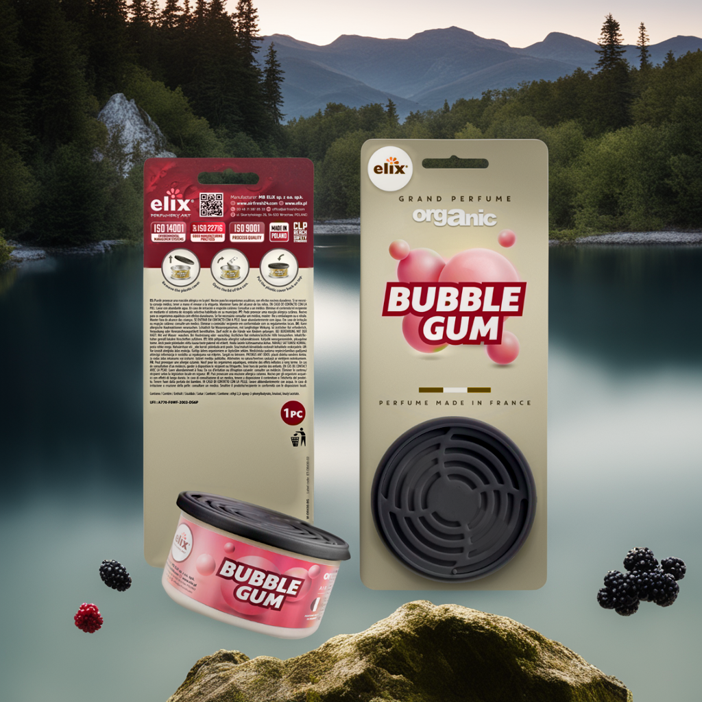 Sáp Thơm  để Taplo Ô tô Elix - Hương Bubble Gum (Kẹo gum)