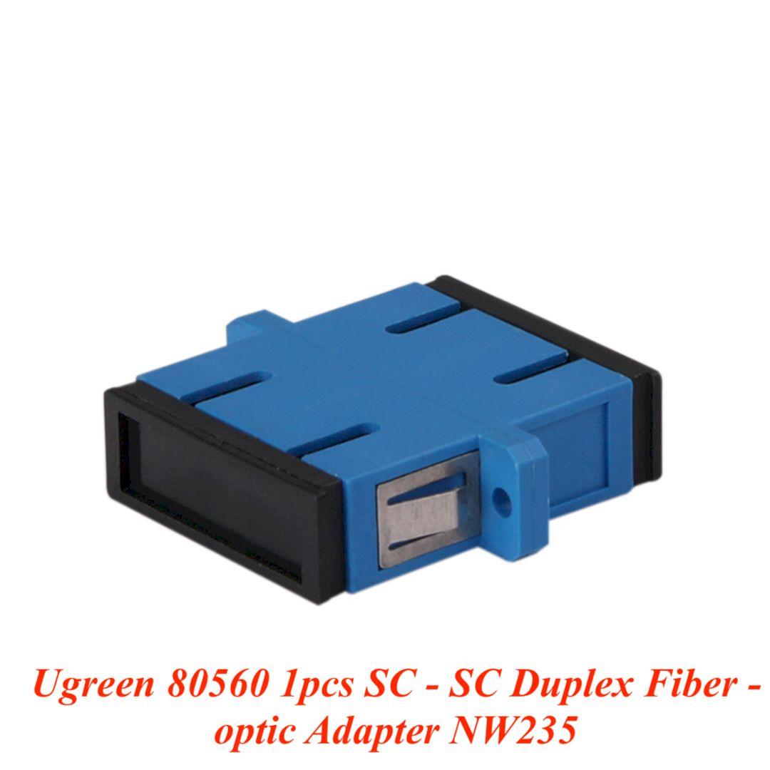 Ugreen UG80560NW235TK 1pcs SC - SC Duplex Fiber Bộ chuyển đổi quang - HÀNG CHÍNH HÃNG