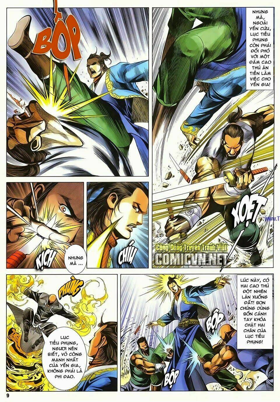 cổ long quần hiệp chapter 83 9