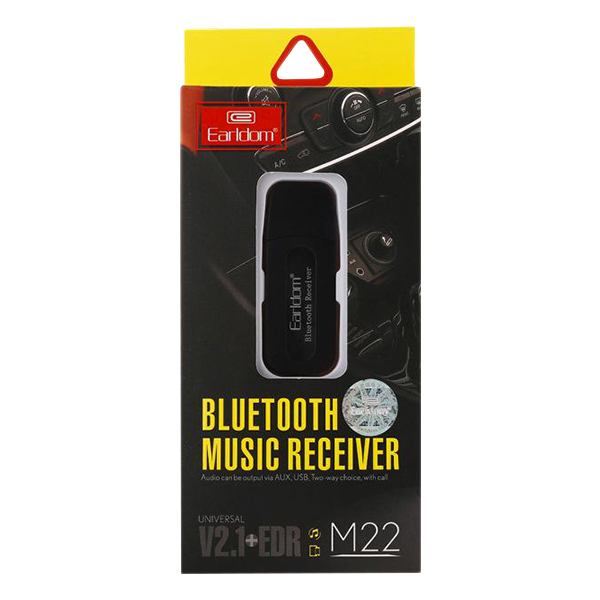 Đầu Thu Bluetooth Receiver Tạo Kết Nối Âm Thanh Earldom M22 - Hàng chính hãng