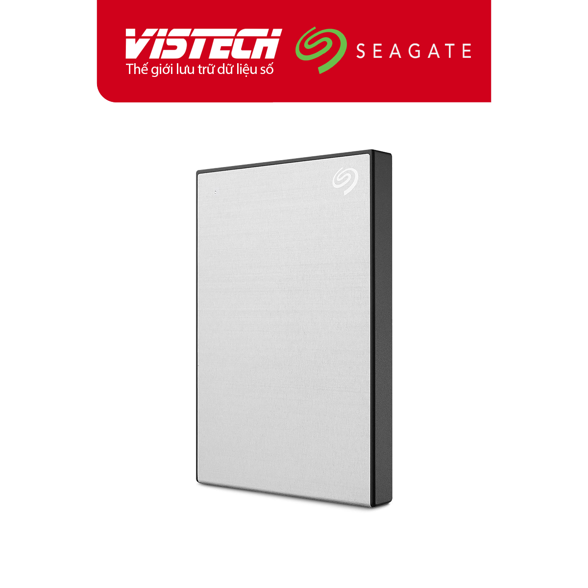 Ổ Cứng Di Động Hdd Seagate One Touch 2Tb 2.5 Usb 3.0 Phục Hồi Dữ Liệu Rescuehàng Chính Hãng - Bạc