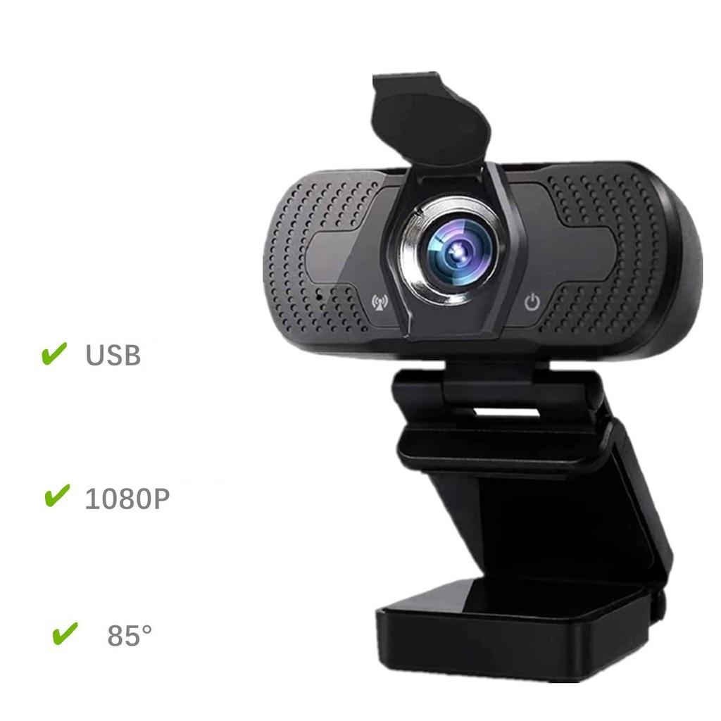️Webcam máy tính FullHD 1080p có Mic rõ nét - Thu hình cho máy tính, pc, TV, để bàn - Rõ nét - Chân thực W8