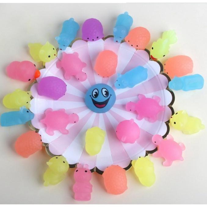 SQUISHY MOCHI PHÁT SÁNG TRONG ĐÊM-BÉ MOCHI DỄ THƯƠNG PHÁT SÁNG BAN ĐÊM