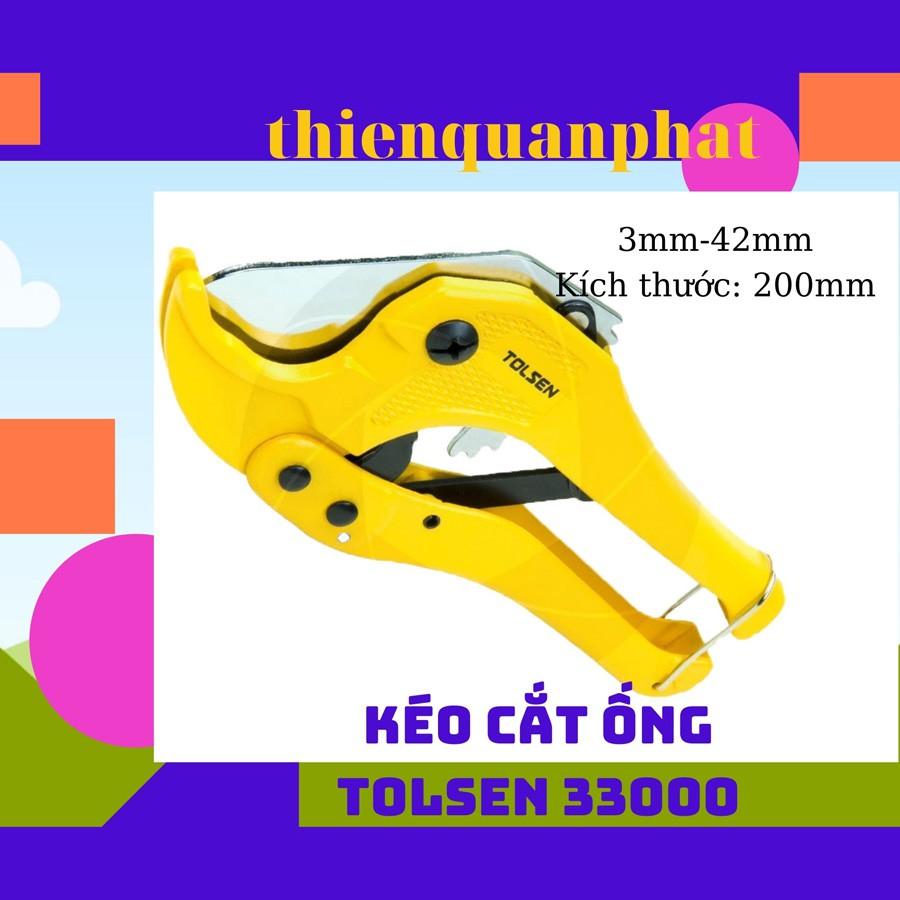 Kéo cắt ống nhựa Tolsen 33100 dùng cho ngành nước lưỡi sắc bén độ bền cao