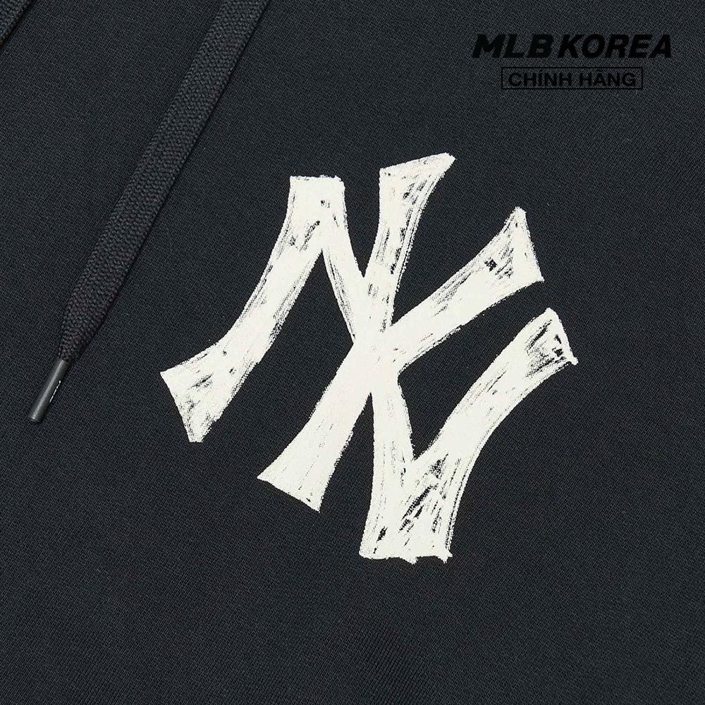 MLB - Áo hoodie tay dài phối mũ Grafitti Back Wording Mega Overfit 3AHDZ0226