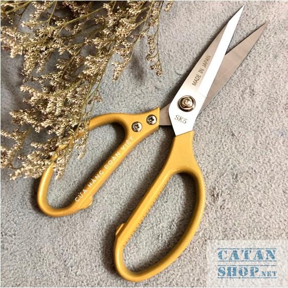 Kéo cắt gà sk5, kéo làm bếp đa năng nội địa nhật siêu sắc, cắt gà cắt vịt và thịt các loại GD424-KeoSK5