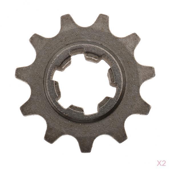 2   x   11      Front   Chain   Sprocket   Pinion   T8F   49cc       Dirt   Bike   ATV
