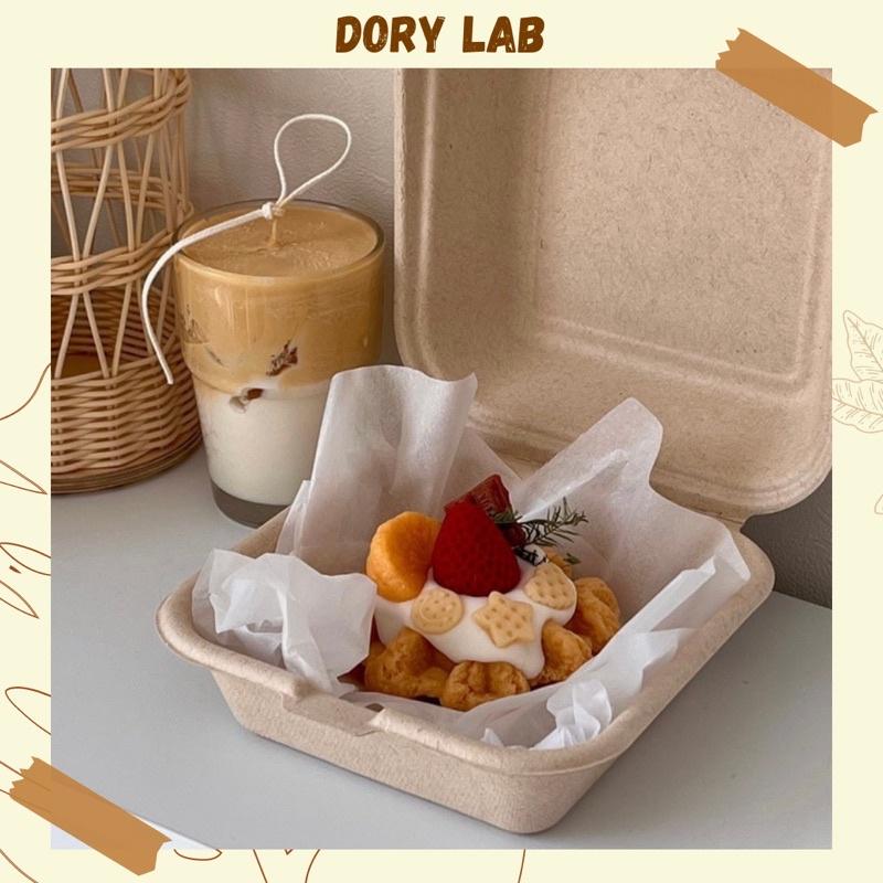 Nến Thơm Handmade Bánh Quy Trái Cây Kèm Hộp Quà - Dory Lab