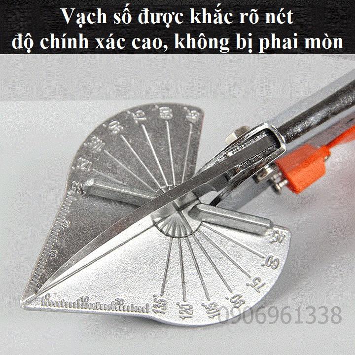 Kìm cắt góc để cắt và đi góc máng ghen điện cực nhanh , có thể điều chỉnh góc cắt