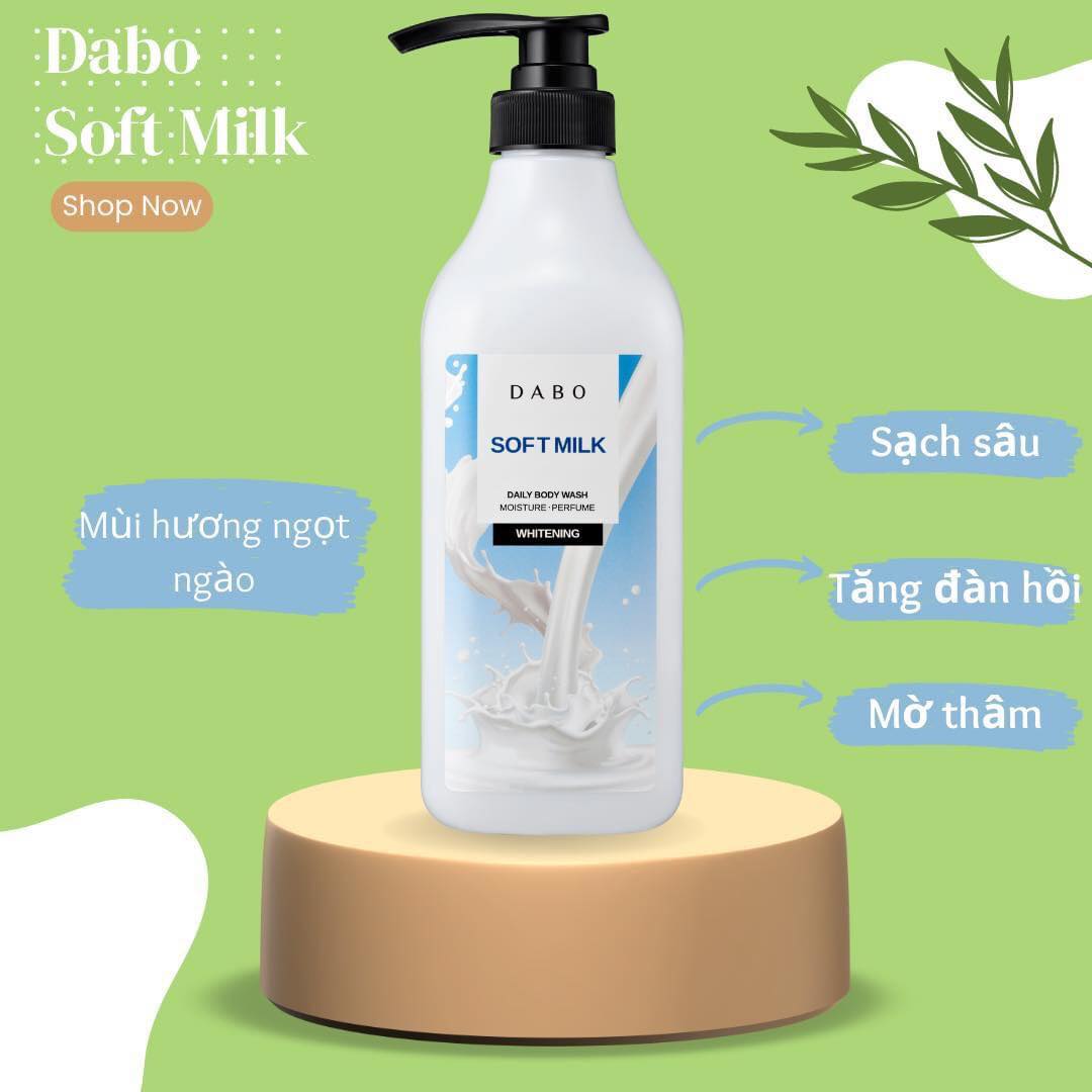 Sữa Tắm Dabo Tính Chất Sữa 750ml