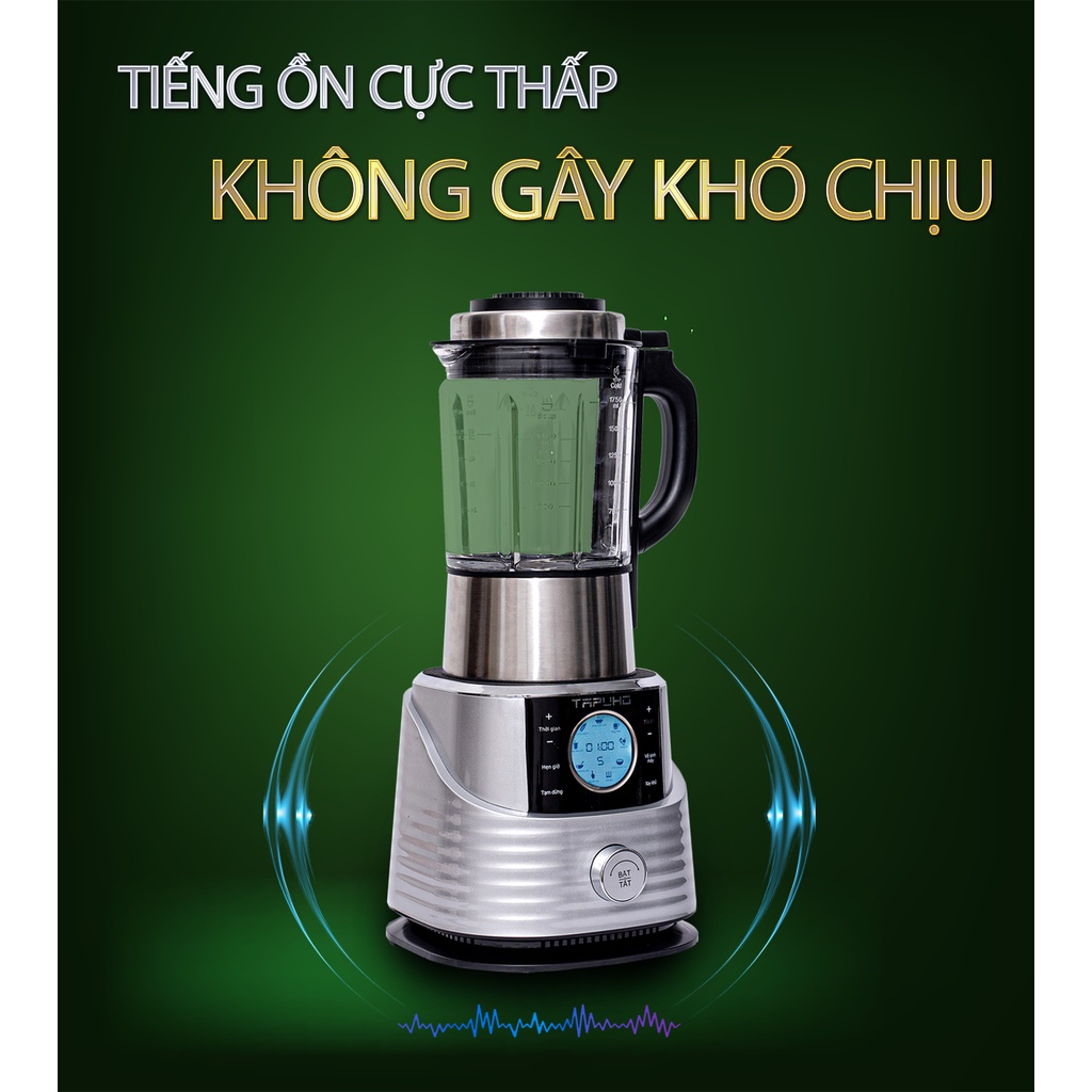 [HÀNG CHÍNH HÃNG] Máy Làm Sữa Hạt TAPUHO T01 - Thương hiệu Đức - 1.750ml