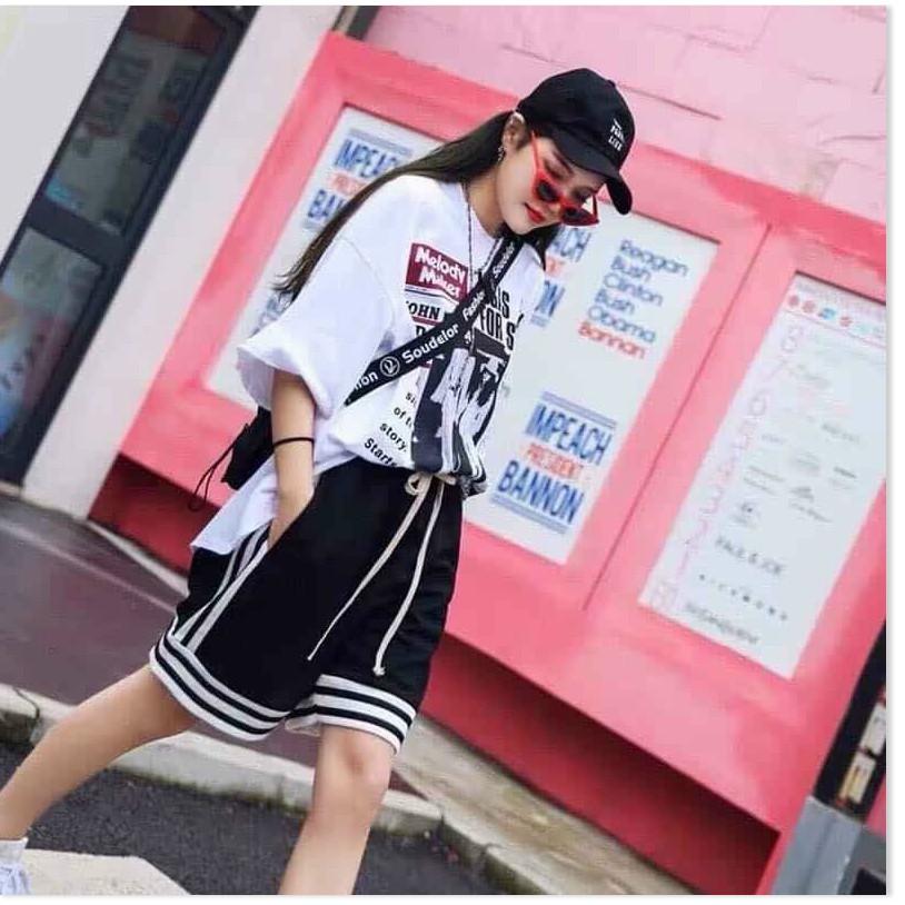 QUẦN SHORT THUN DA CÁ NAM NỮ ĐỀU MẶC ĐƯỢC,QUẦN TRƠN 2 MÀU THIẾT KẾ ỐNG RỘNG THÂN QUẦN KẺ SỌC CÁ TÍNH CHẤT THUN CO GIẢN 4 CHIỀU THOÁNG MÁT-JINS STORE