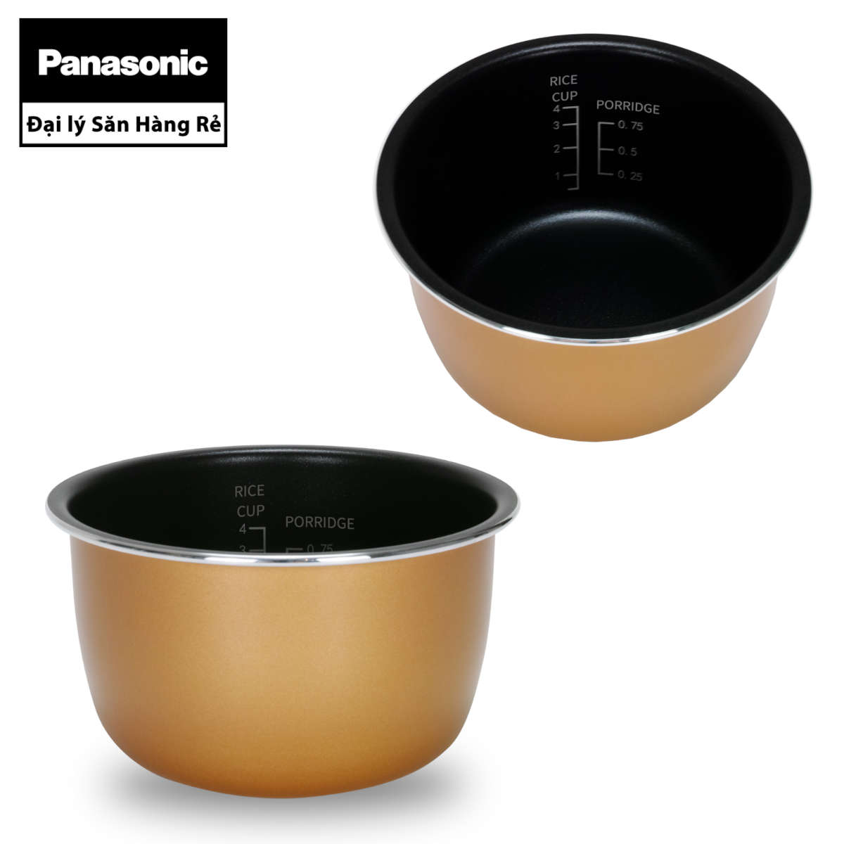 Nồi cơm điện tử Panasonic SR-DB071KRA dung tích 0.7L - Hàng chính hãng