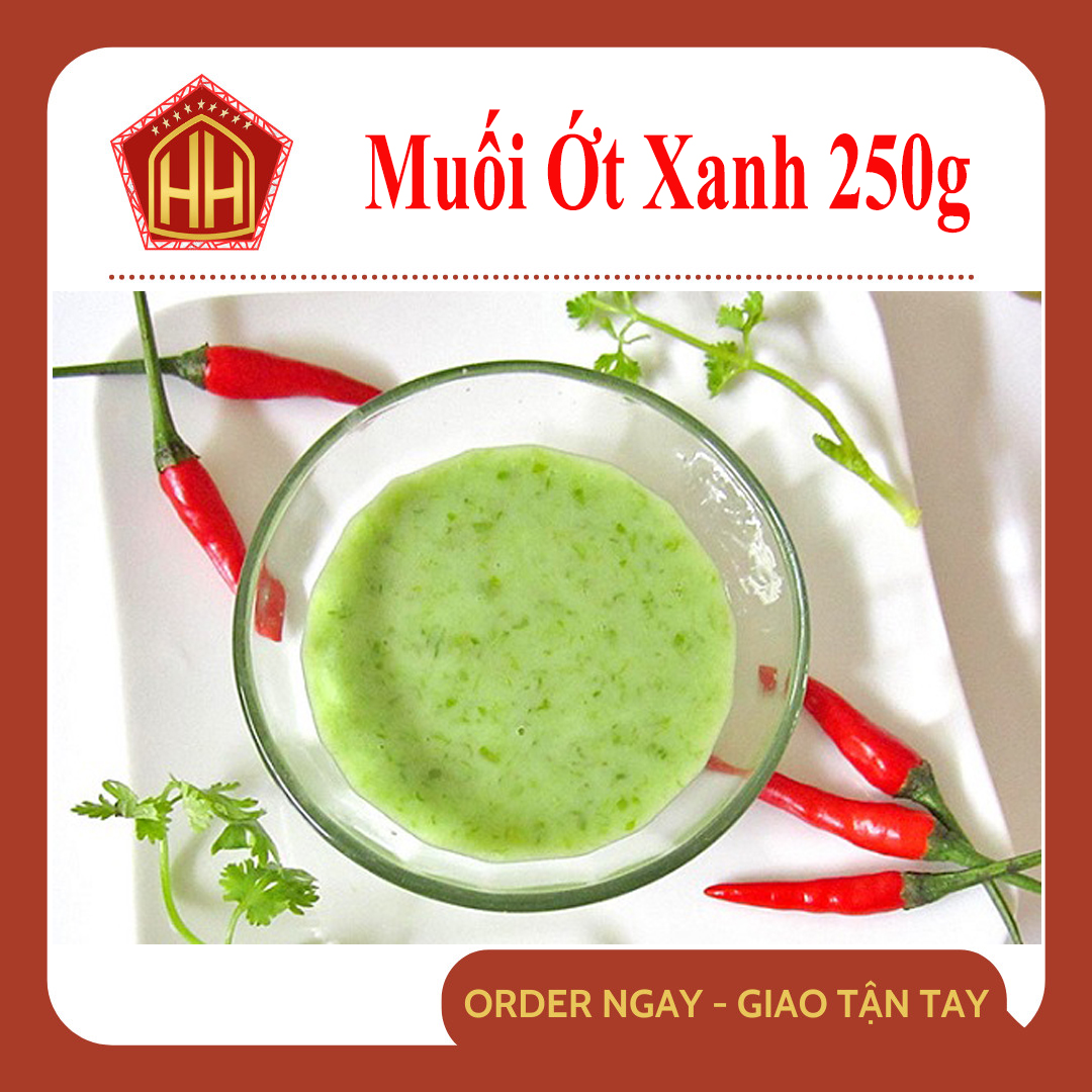 Muối Ớt Xanh (chai 120g)