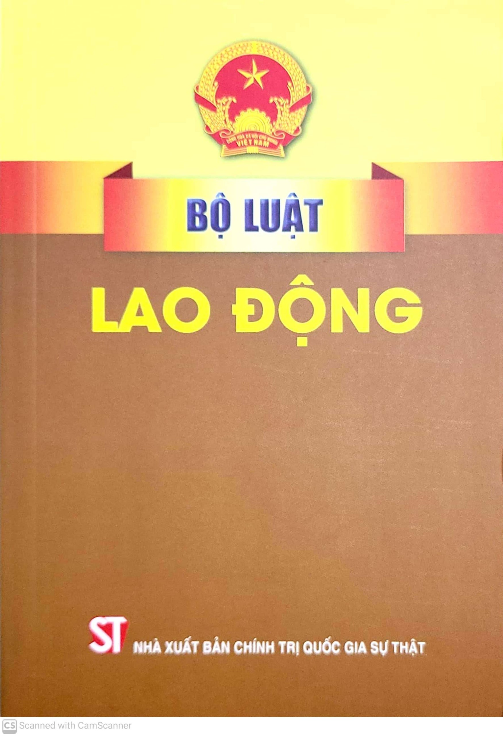 Bộ luật Lao động (hiện hành)