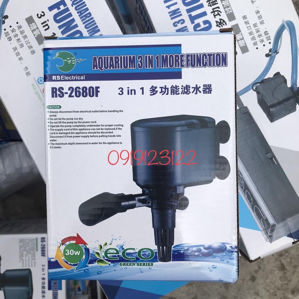 Máy bơm bể cá, hồ cá 3 trong 1 RS 2680F - rs2680