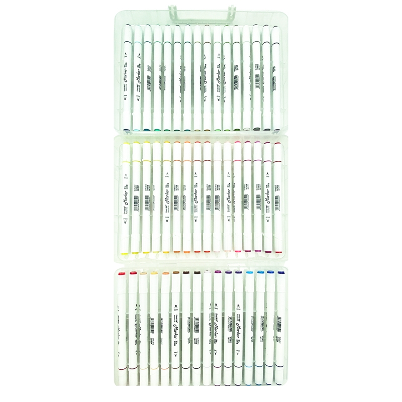 Hộp Viết Vẽ TK Marker 48 Màu Grasp ZW-512-48