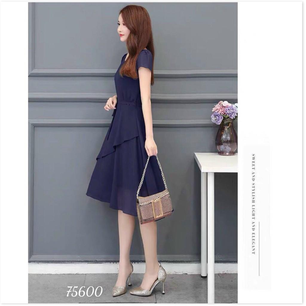 ĐẦM XÒE VOAN CHIFON NỮ CỰC SANG TRỌNG DÀNH CHO CÁC QUÝ CÔ HQ TH9020