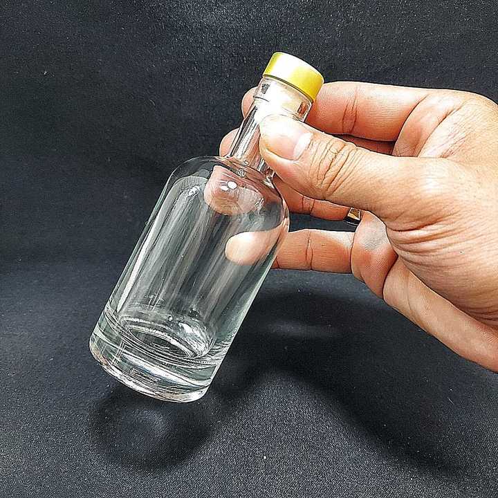Chai Thủy Tinh 100ML cao cấp mẫu Vốt Ka – Chai đựng rươu mini bỏ túi