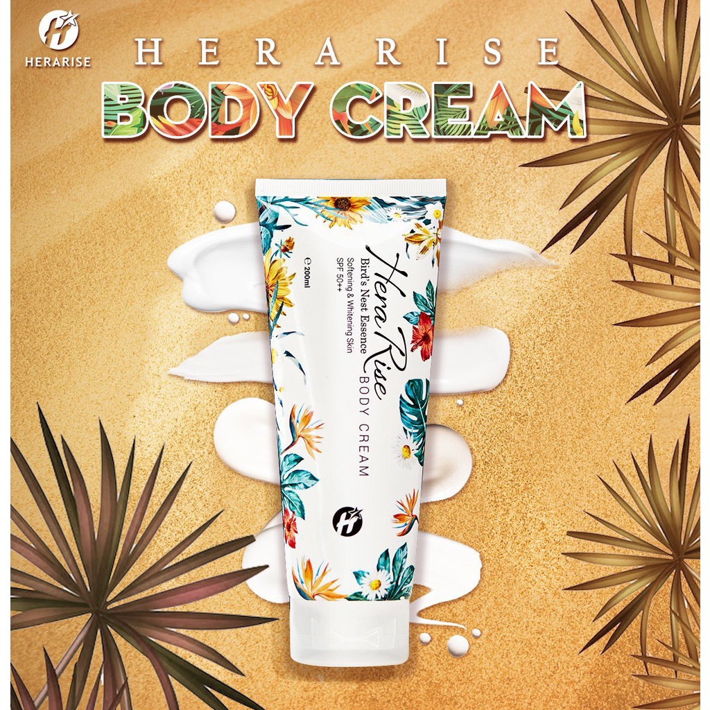 Kem dưỡng trắng da chống nắng toàn thân HeraRise Body Cream 200ml