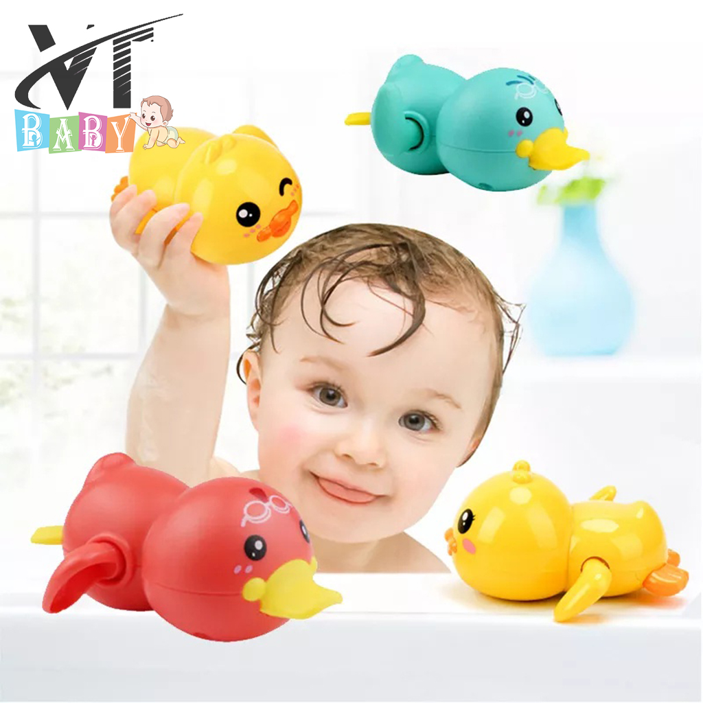Vịt Bơi Nước Thả Nhà Tắm cao Cấp Cho Bé