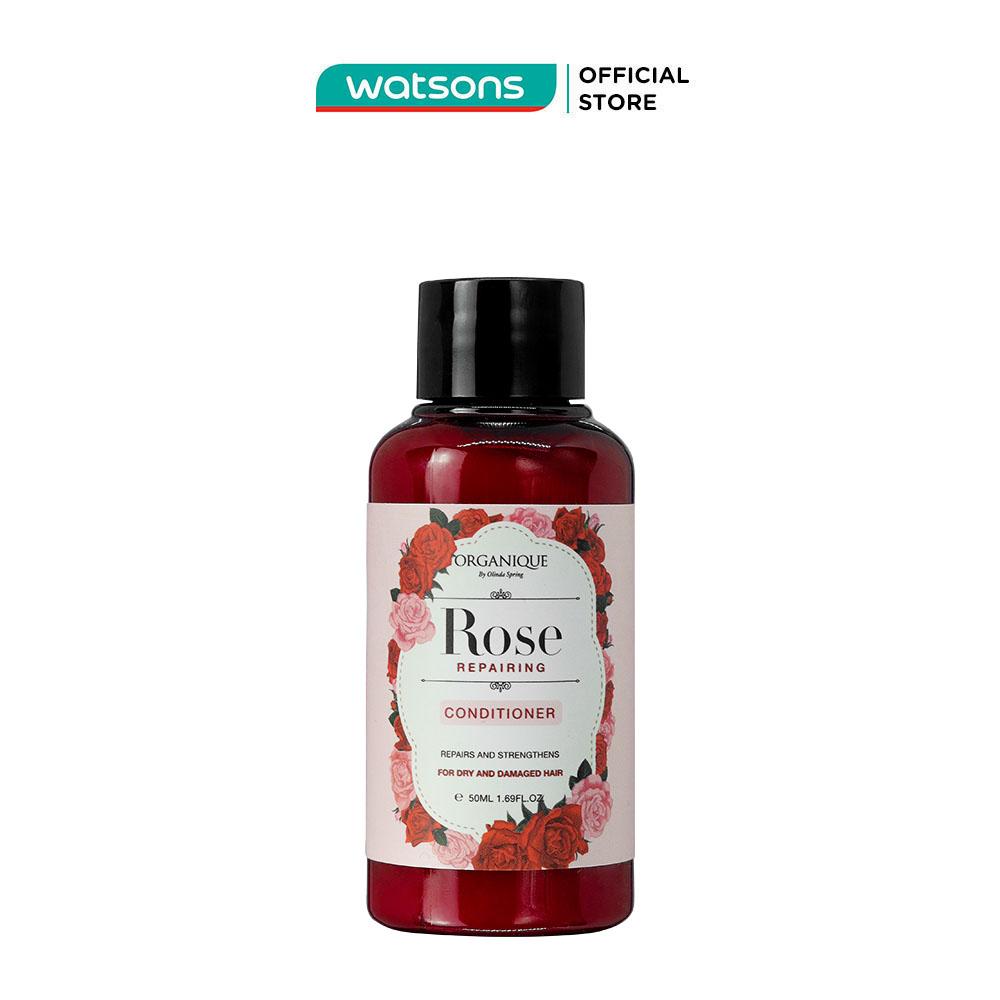 Dầu Xả Organique Dưỡng Tóc Hoa Hồng Rose Repairing Conditioner 50ml