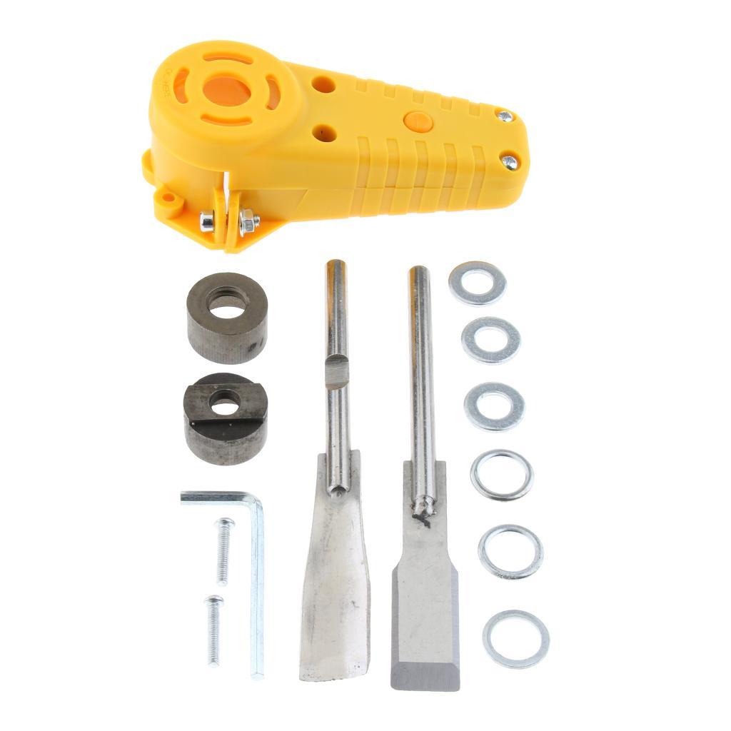 Woodworking Power Chisel Attachment Set With 2PCS Chisels For Angle Grinder