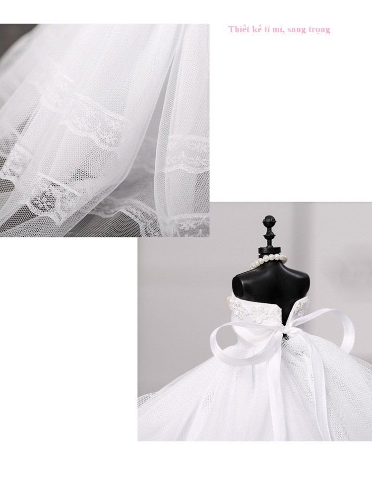 Quà tặng mô hình váy cưới cầu hôn trang trí phòng ý nghĩa sang trọng