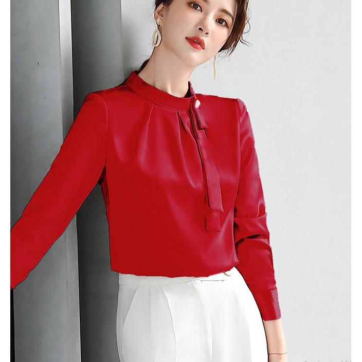 áo sơ mi nữ dài tay công sở - TA134