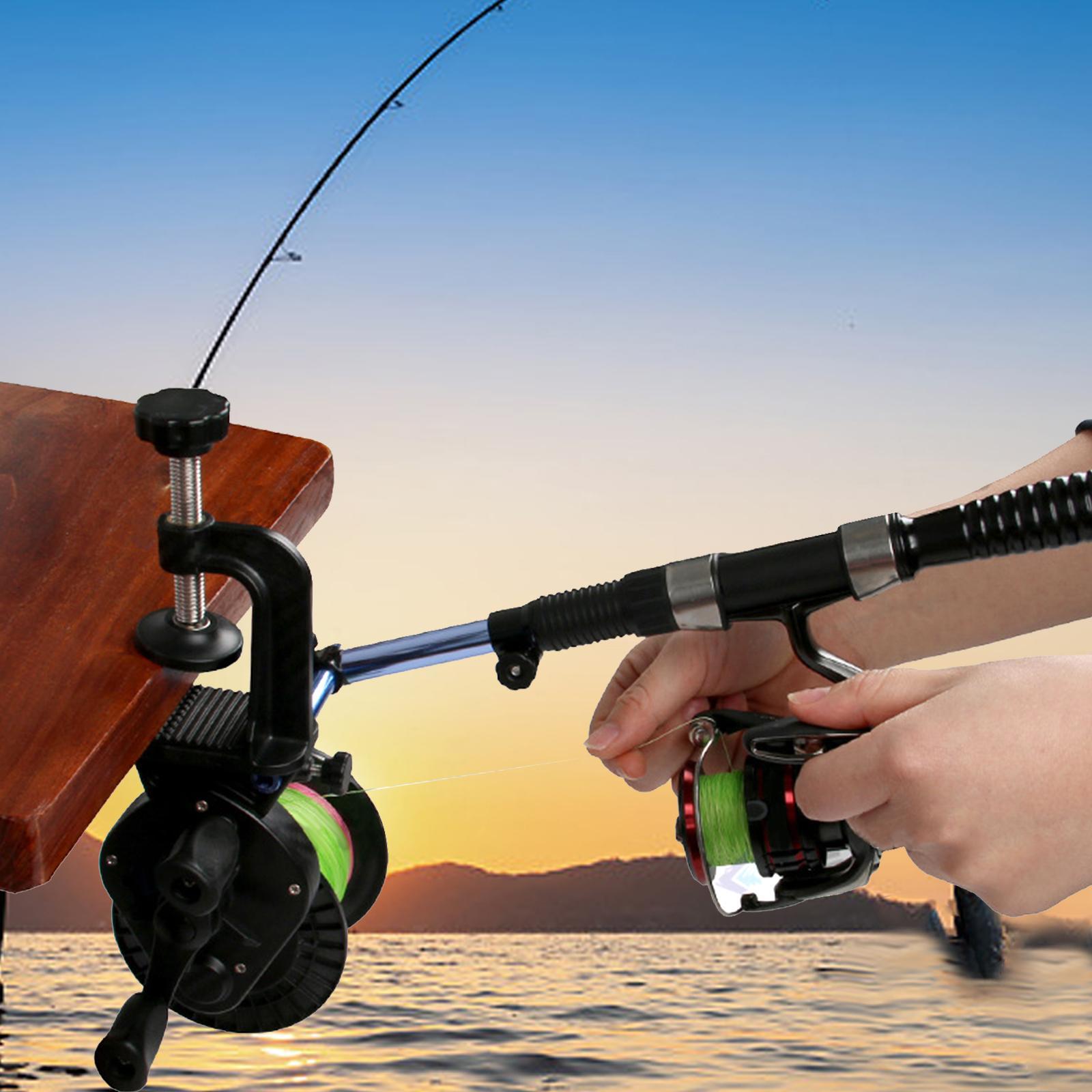 Fishing Line Spooler Winder Durable Fishing Reel Spooler for Kayak Traveling